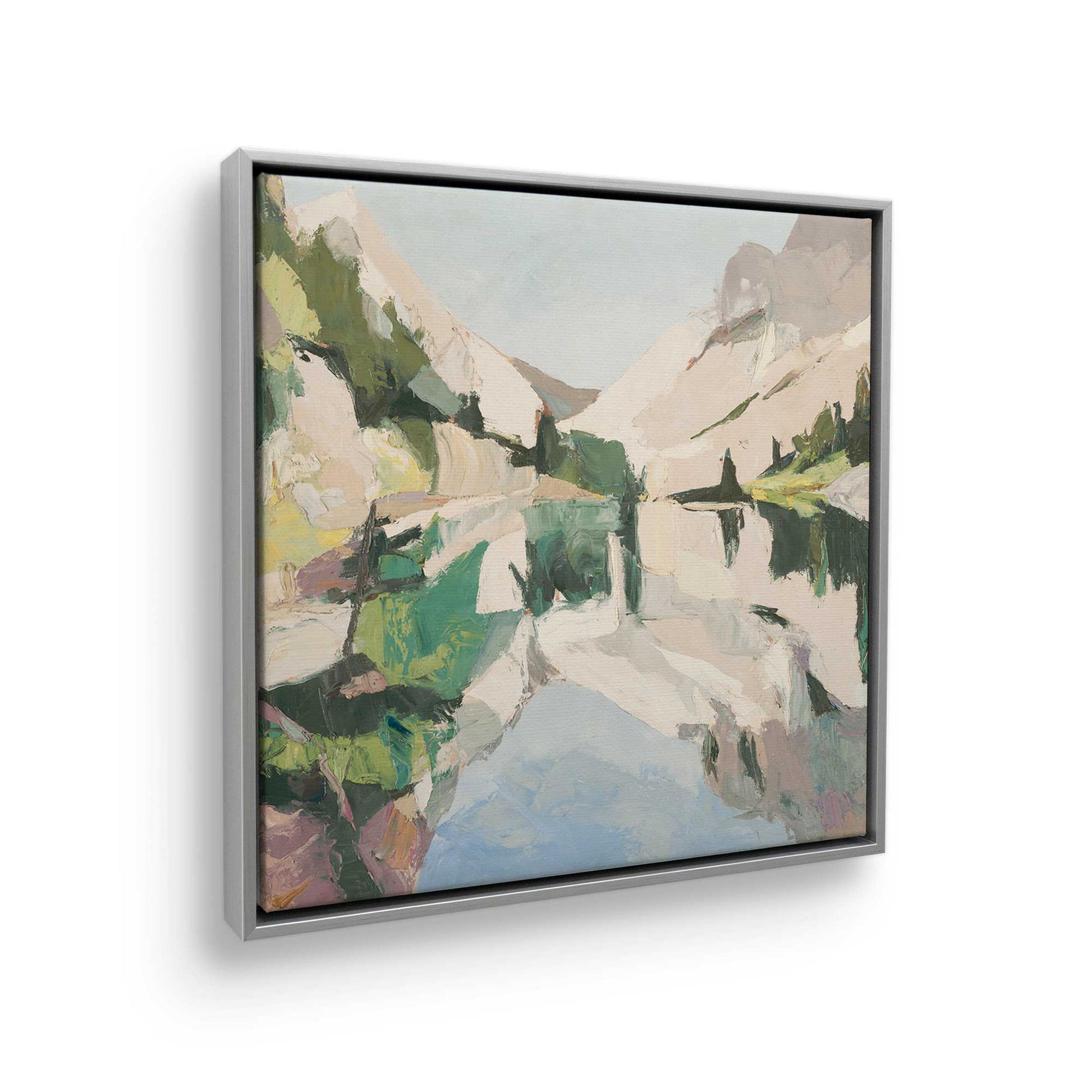 [Color:Polished Chrome], Picture of the corner of the art