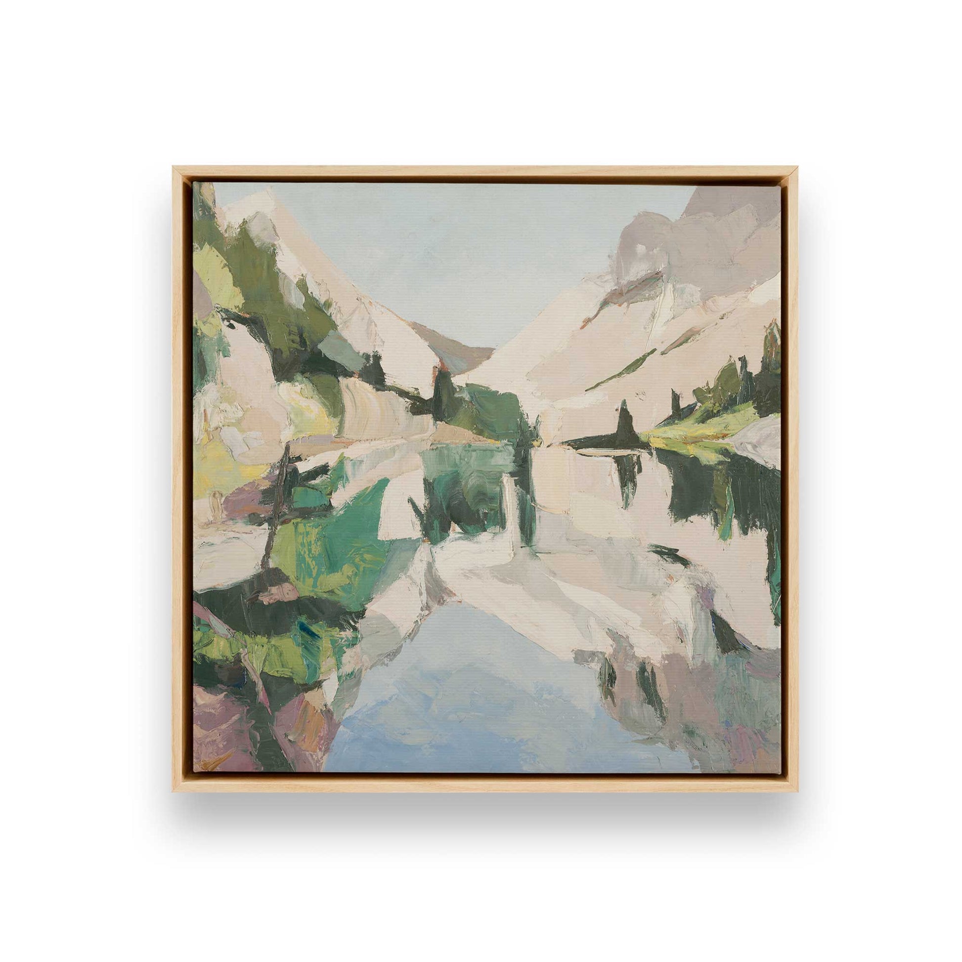 [Color:American Maple], Picture of art in a American Maple frame