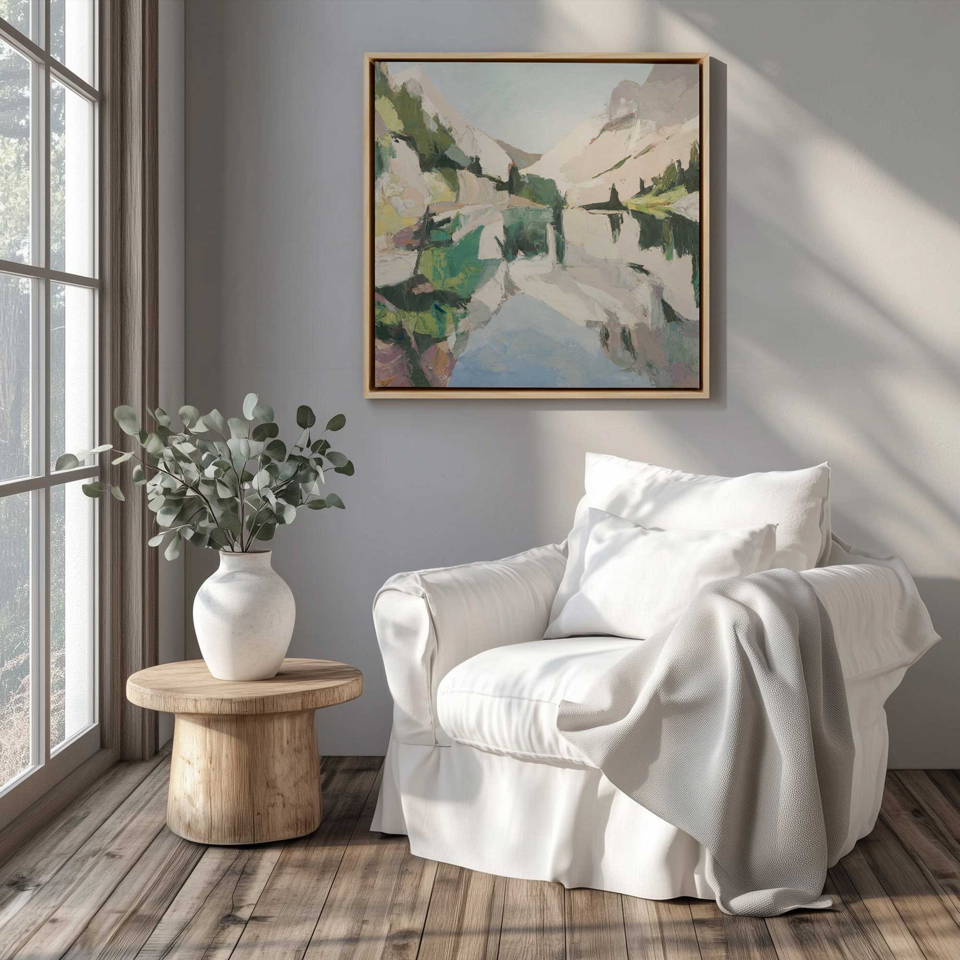 Picture of art in a room