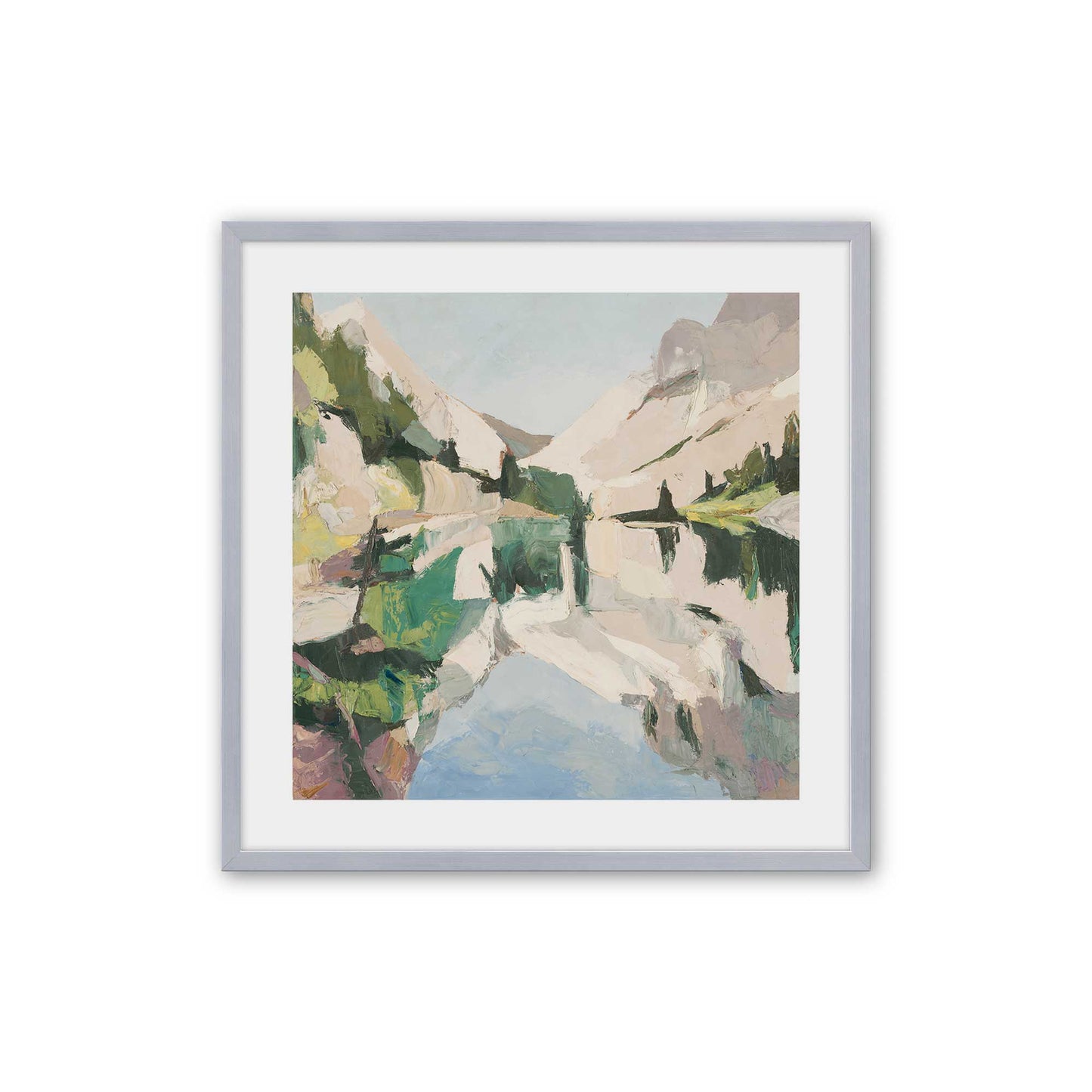 [Color:Polished Chrome], Picture of art in a Polished Chrome frame