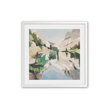 [Color:Opaque White], Picture of art in a Opaque White frame