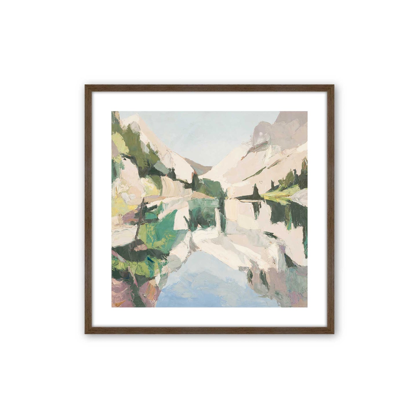 [Color:Walnut], Picture of art in a Walnut frame