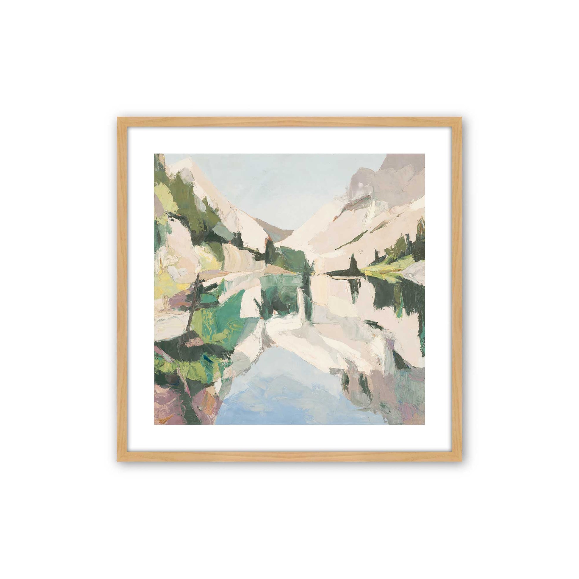 [Color:American Maple], Picture of art in a American Maple frame