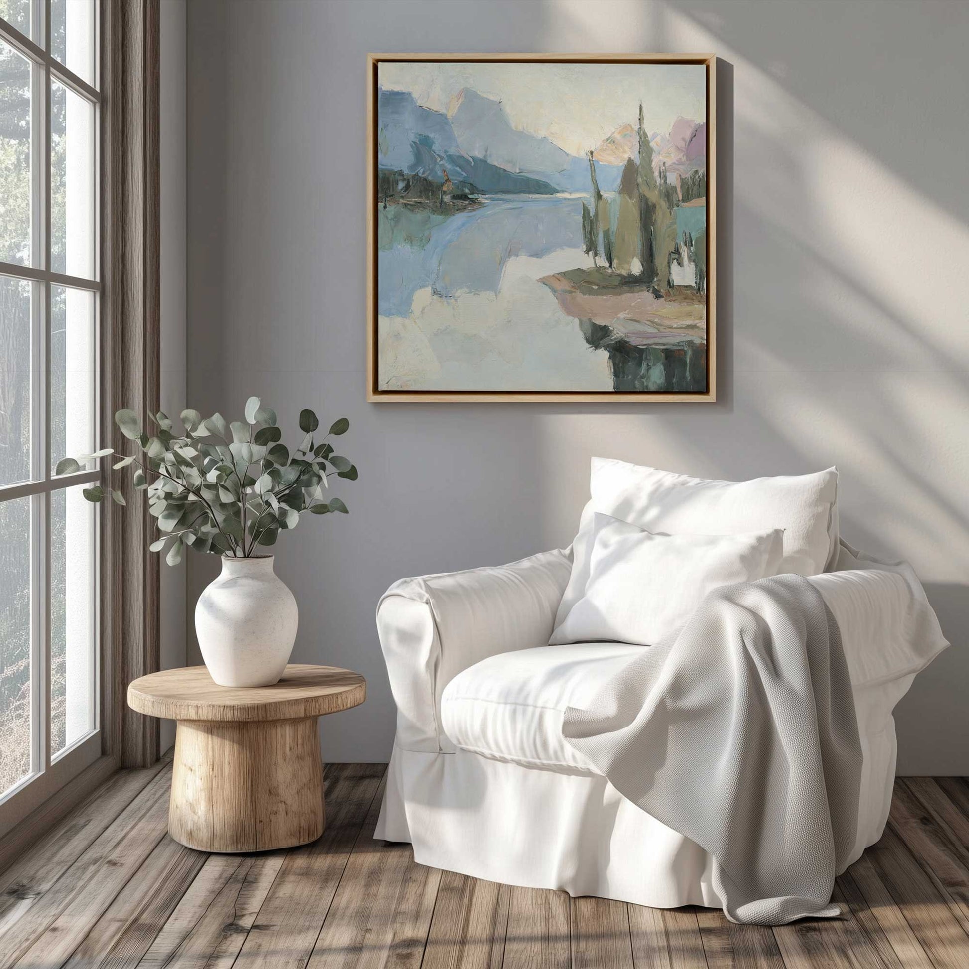 Picture of art in a room