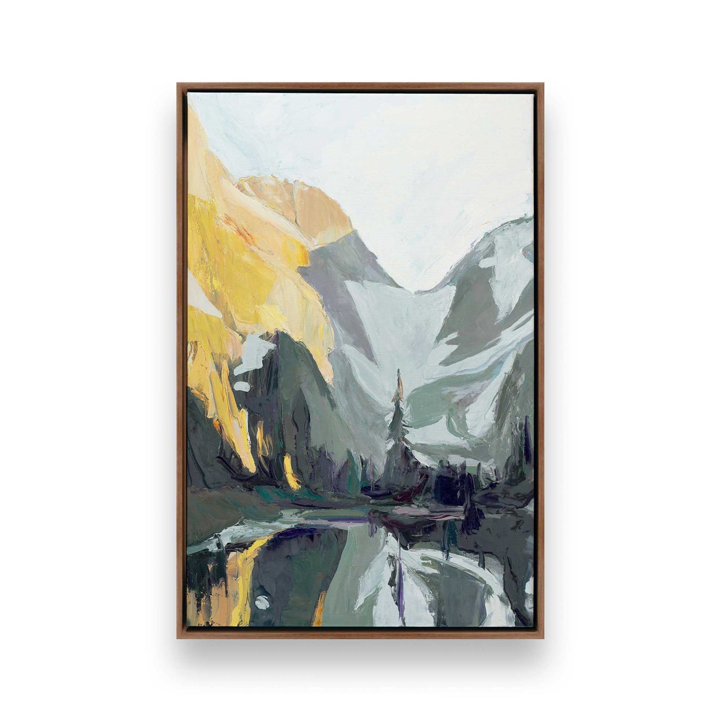 [Color:Walnut], Picture of art in a Walnut frame