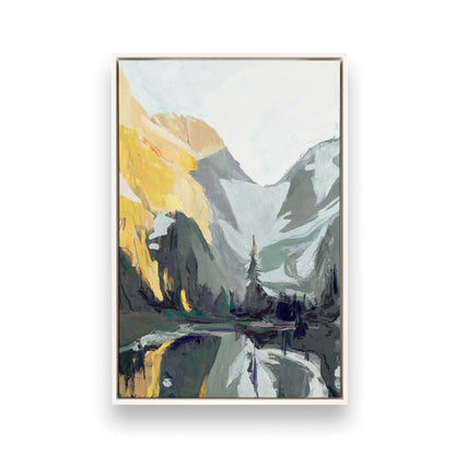 [Color:Opaque White], Picture of art in a White frame