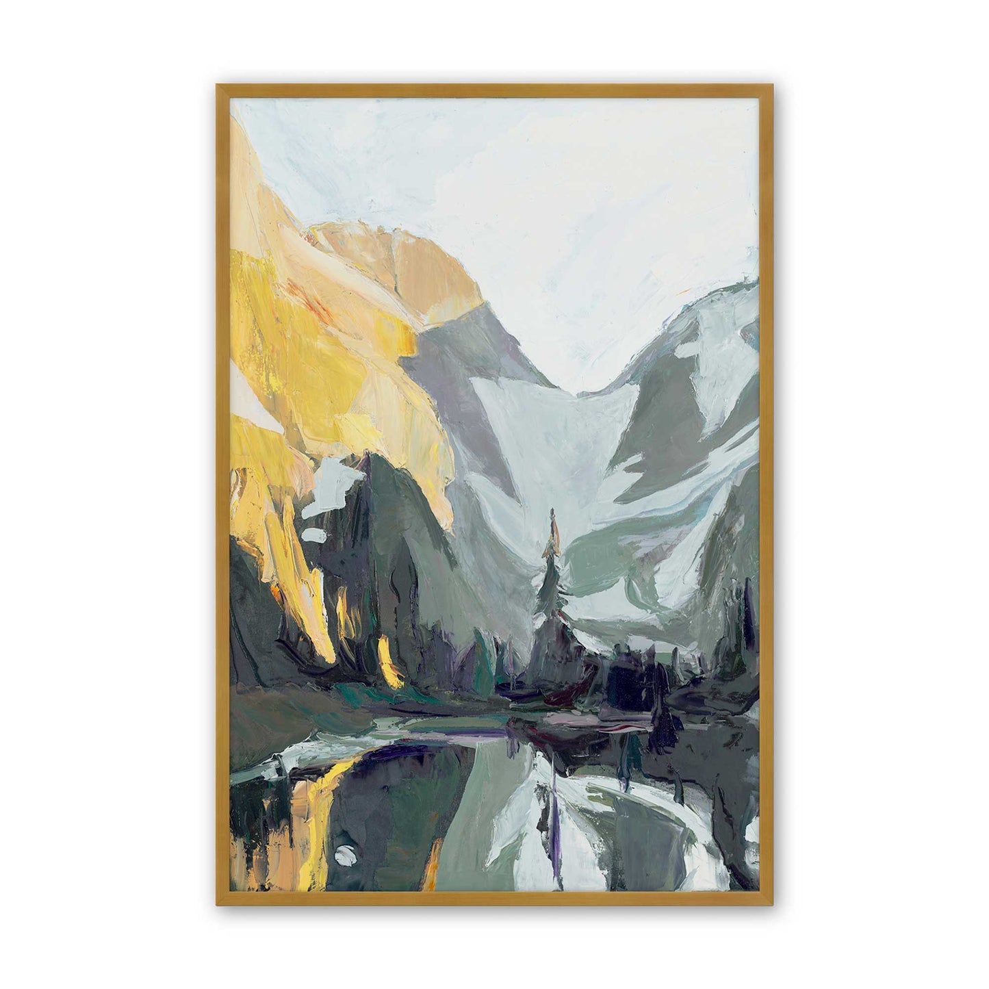[Color:Polished Gold], Picture of art in a Polished Gold frame