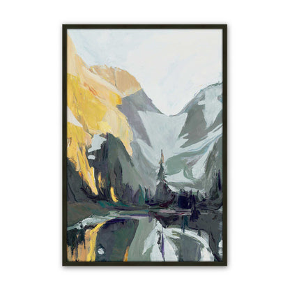 [Color:Satin Black], Picture of art in a Satin Black frame