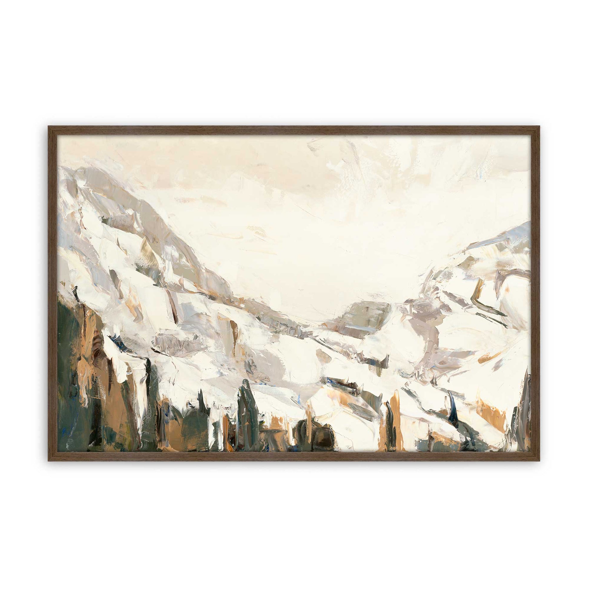 [Color:Walnut], Picture of art in a Walnut frame