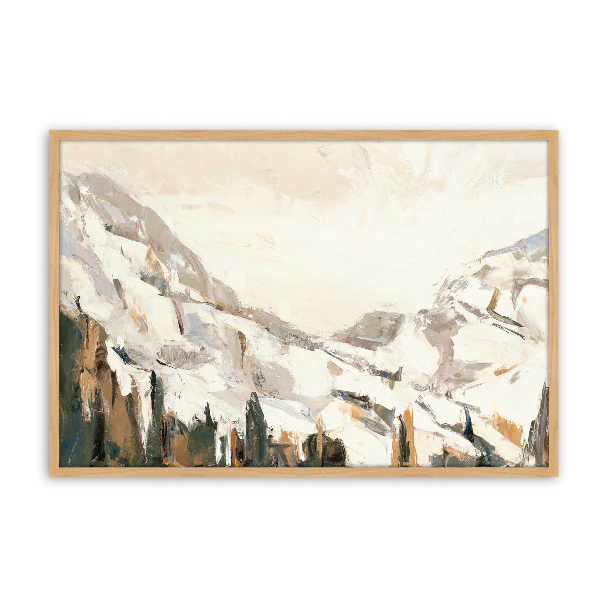 [Color:American Maple], Picture of art in a American Maple frame