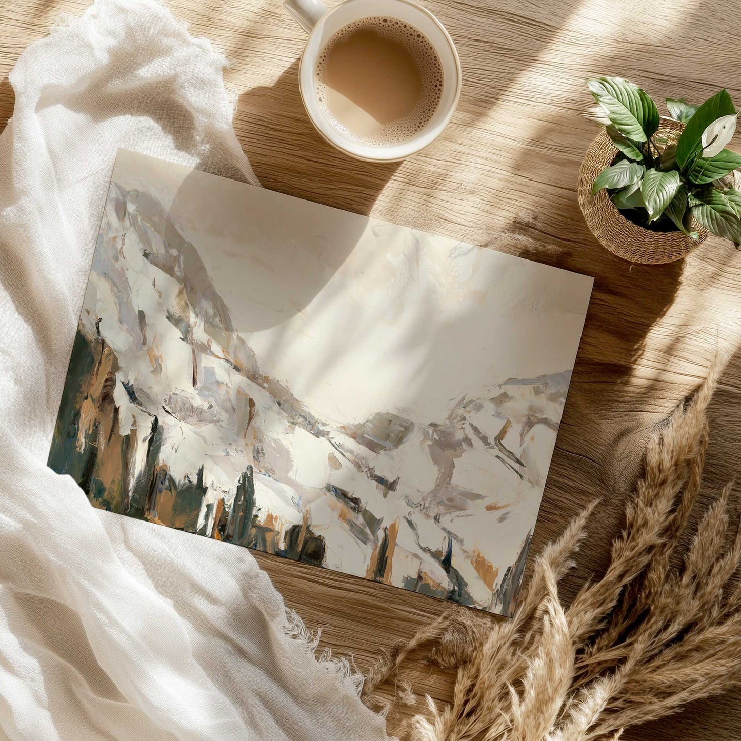 [Color:Rolled Print], Picture of close up of art