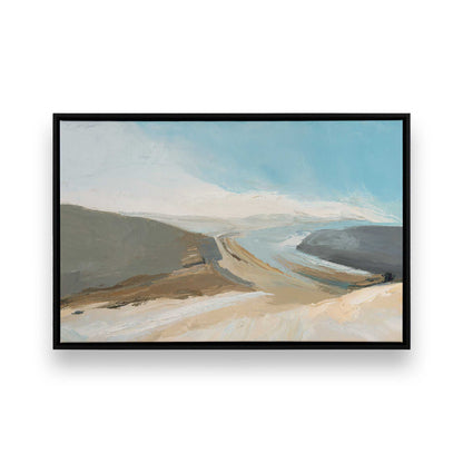 [Color:Satin Black], Picture of art in a Satin Black frame