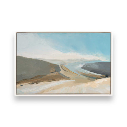 [Color:Opaque White], Picture of art in a White frame