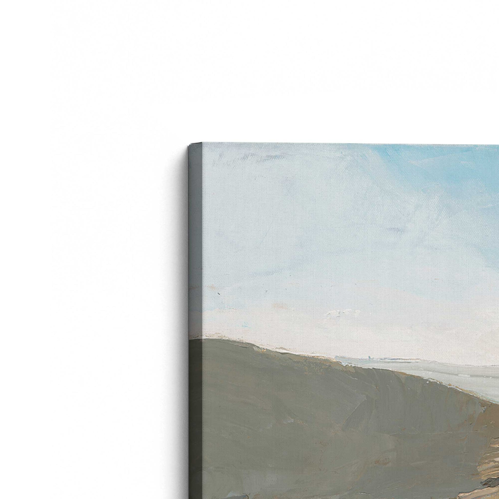 [Color:Stretched Canvas], Picture of the corner of the art