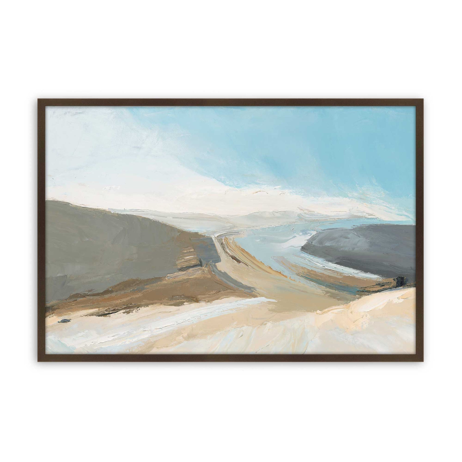 [Color:Belvinder Brown], Picture of art in a Belvinder Brown frame