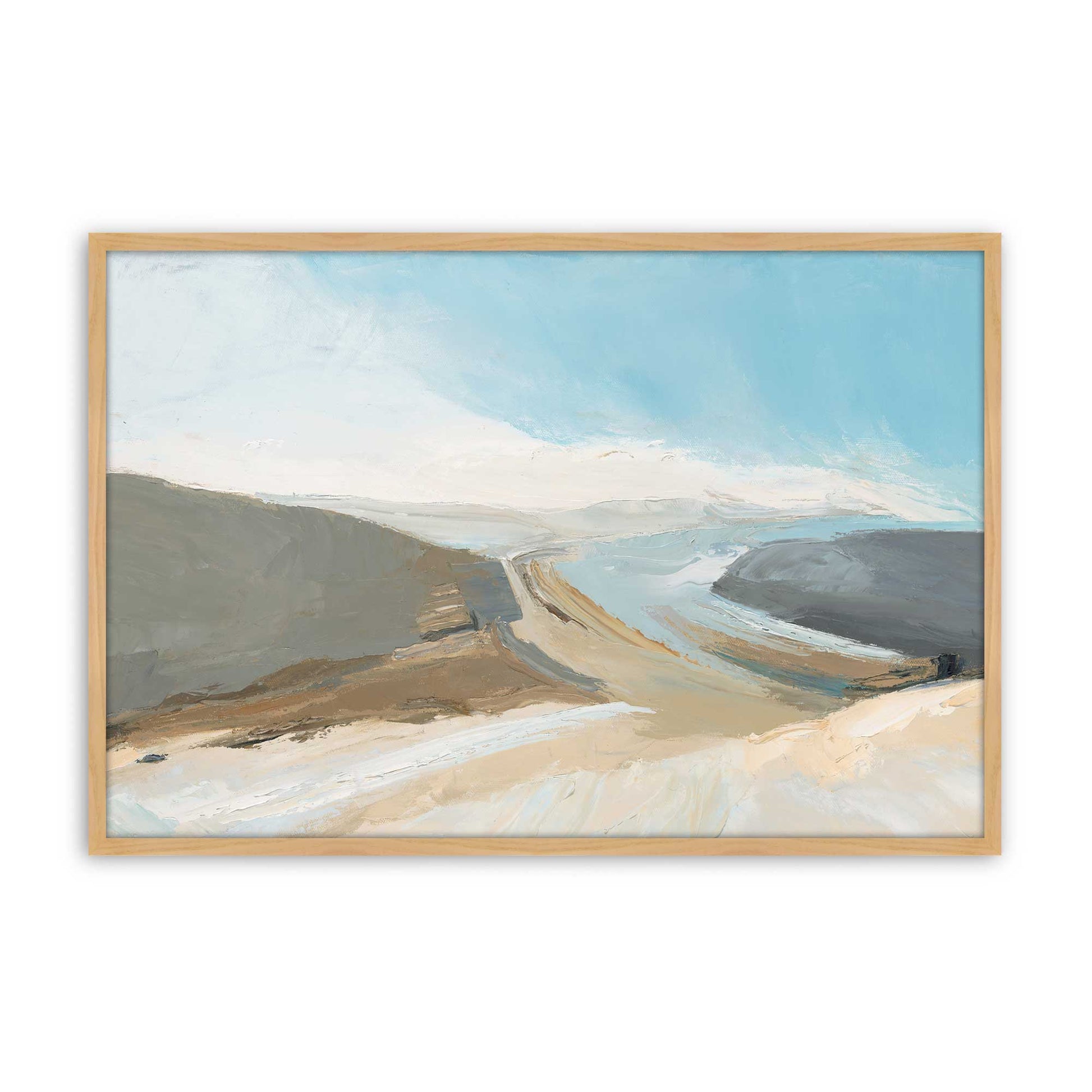 [Color:American Maple], Picture of art in a American Maple frame