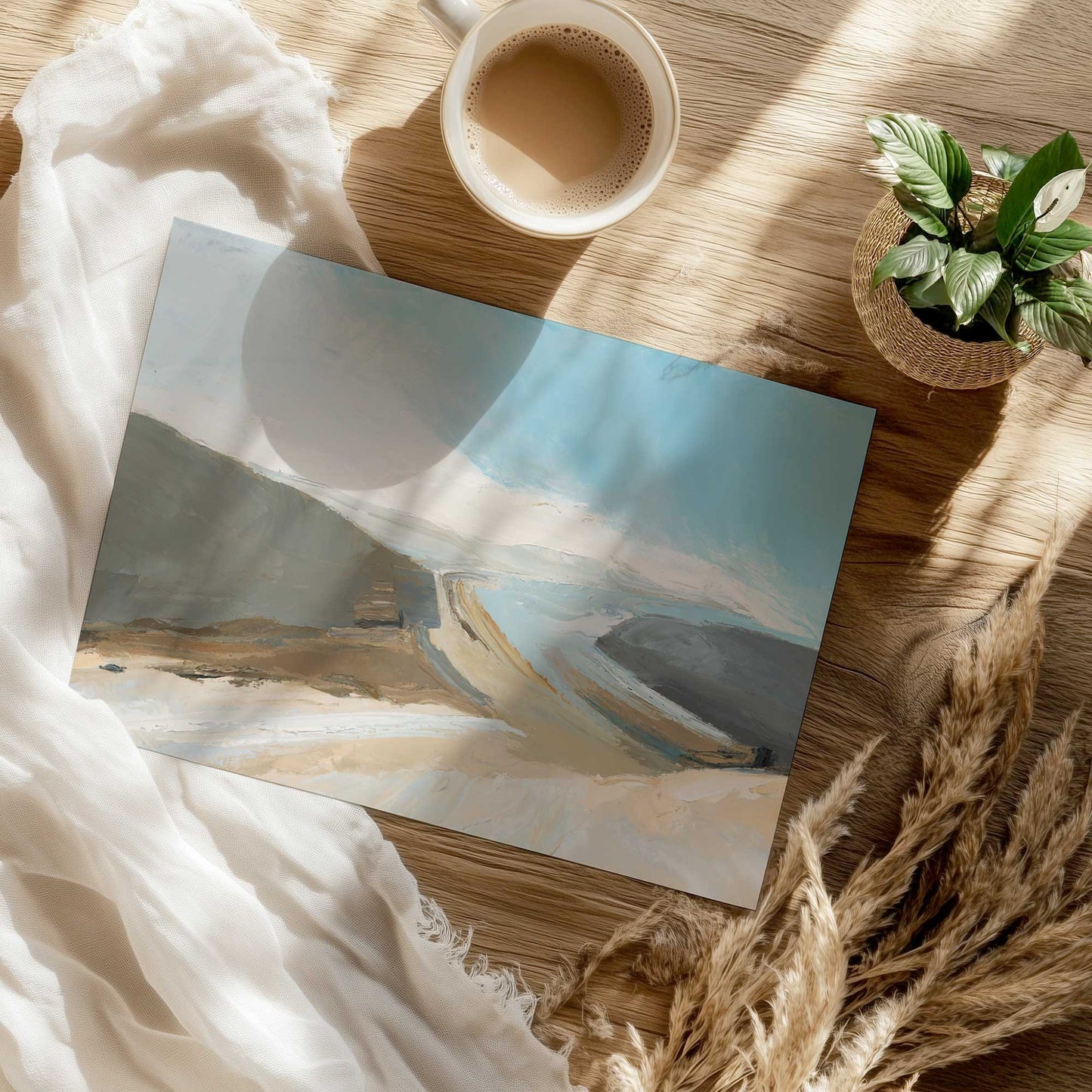 [Color:Rolled Print], Picture of close up of art