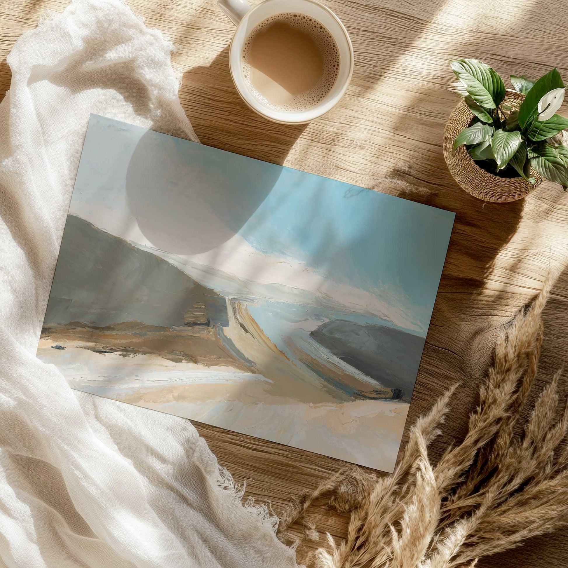 [Color:Rolled Print], Picture of close up of art