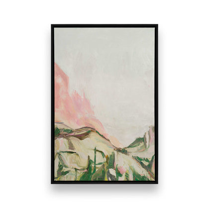 [Color:Satin Black], Picture of art in a Satin Black frame