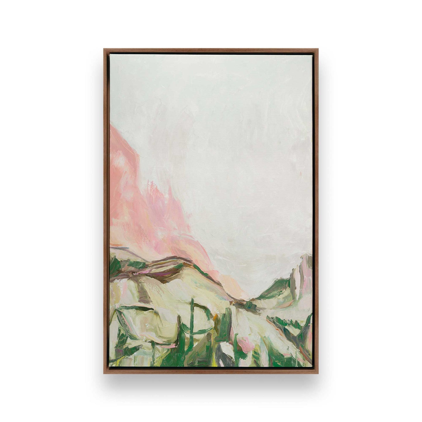 [Color:Walnut], Picture of art in a Walnut frame