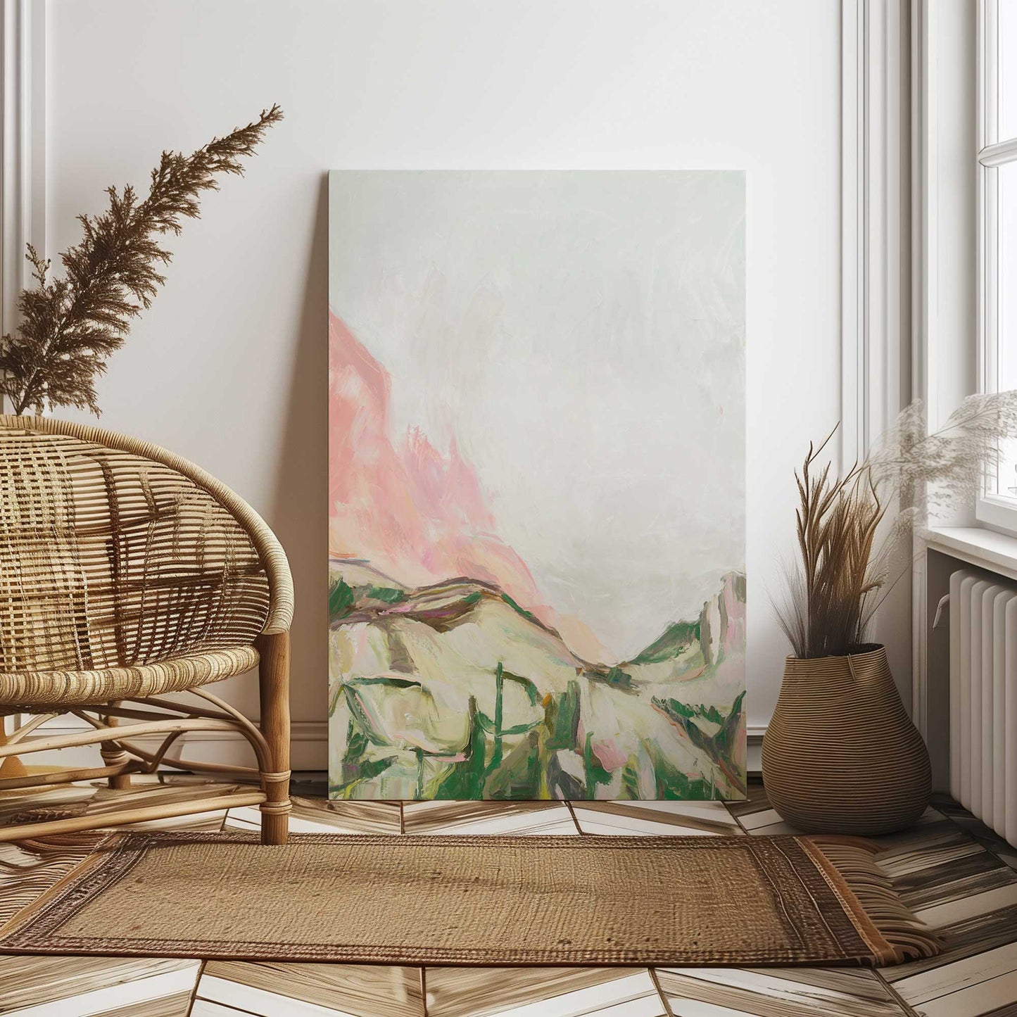 Picture of art in a room