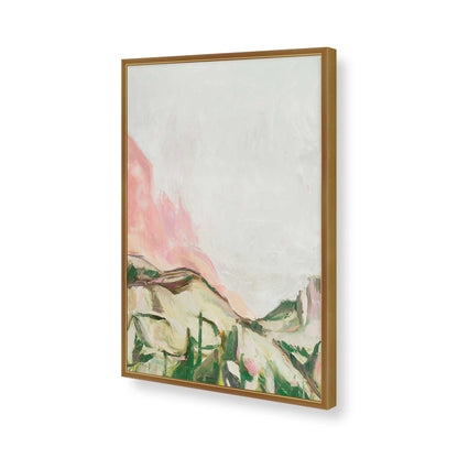 [Color:Polished Gold], Picture of art in a Polished Gold frame of the corner
