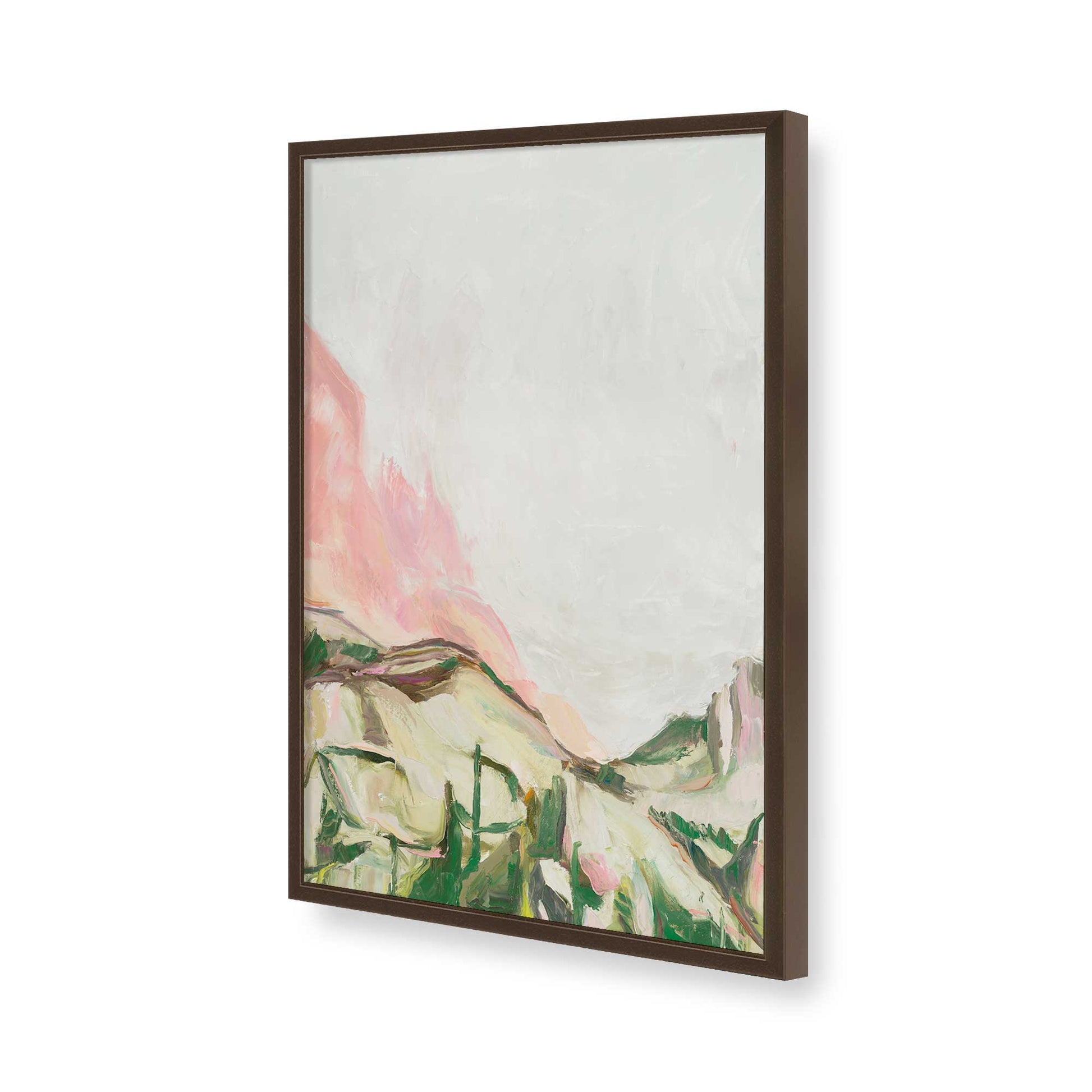 [Color:Belvinder Brown], Picture of art in a Belvinder Brown frame of the corner