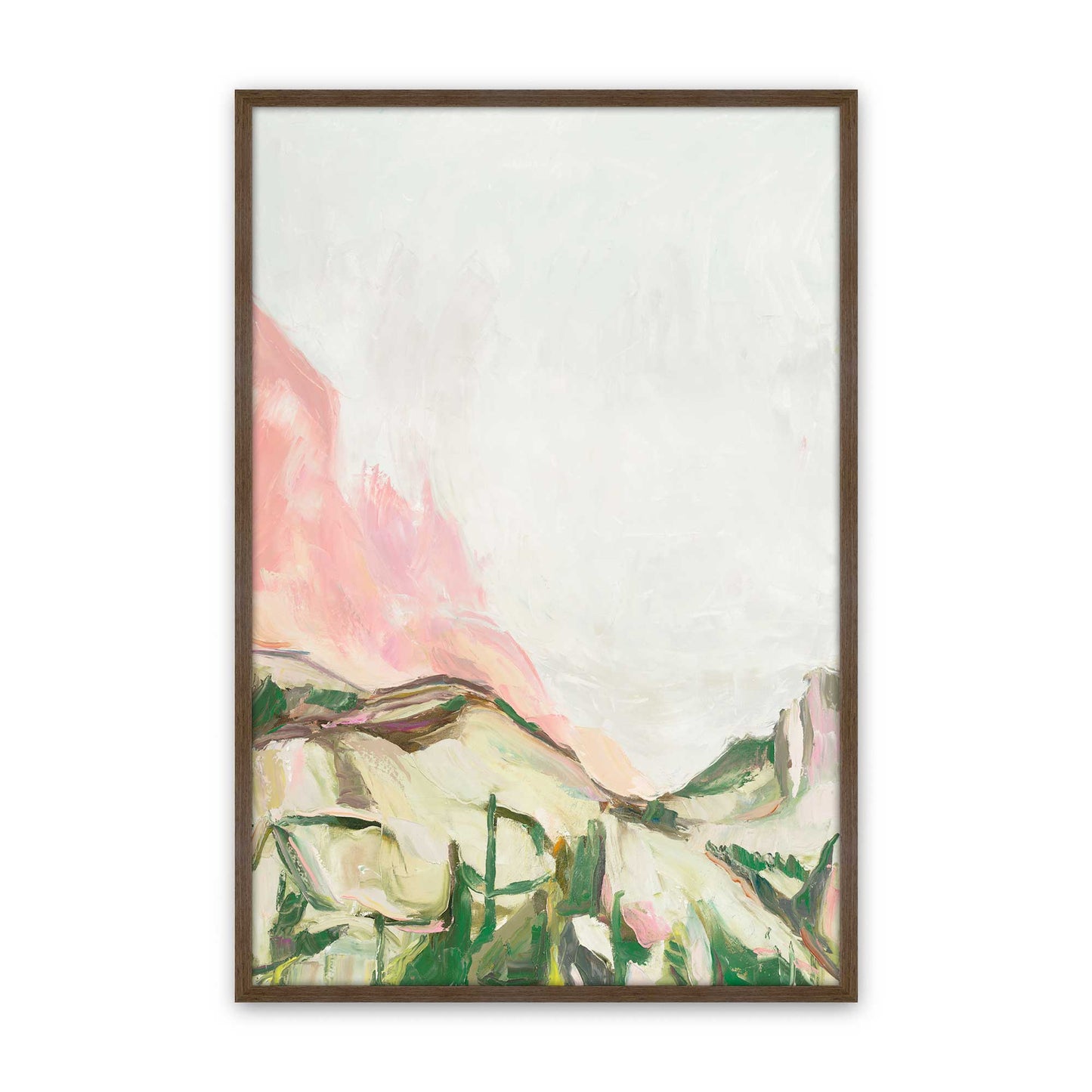 [Color:Walnut], Picture of art in a Walnut frame