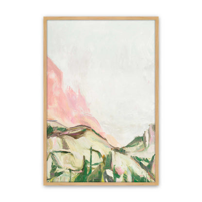 [Color:American Maple], Picture of art in a American Maple frame