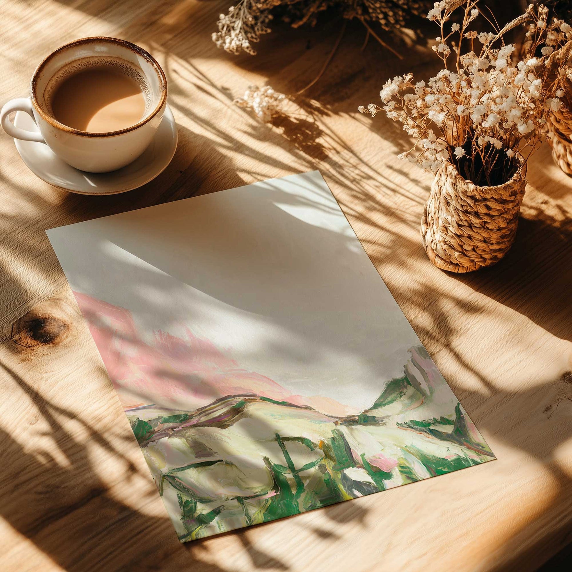 [Color:Rolled Print], Picture of close up of art