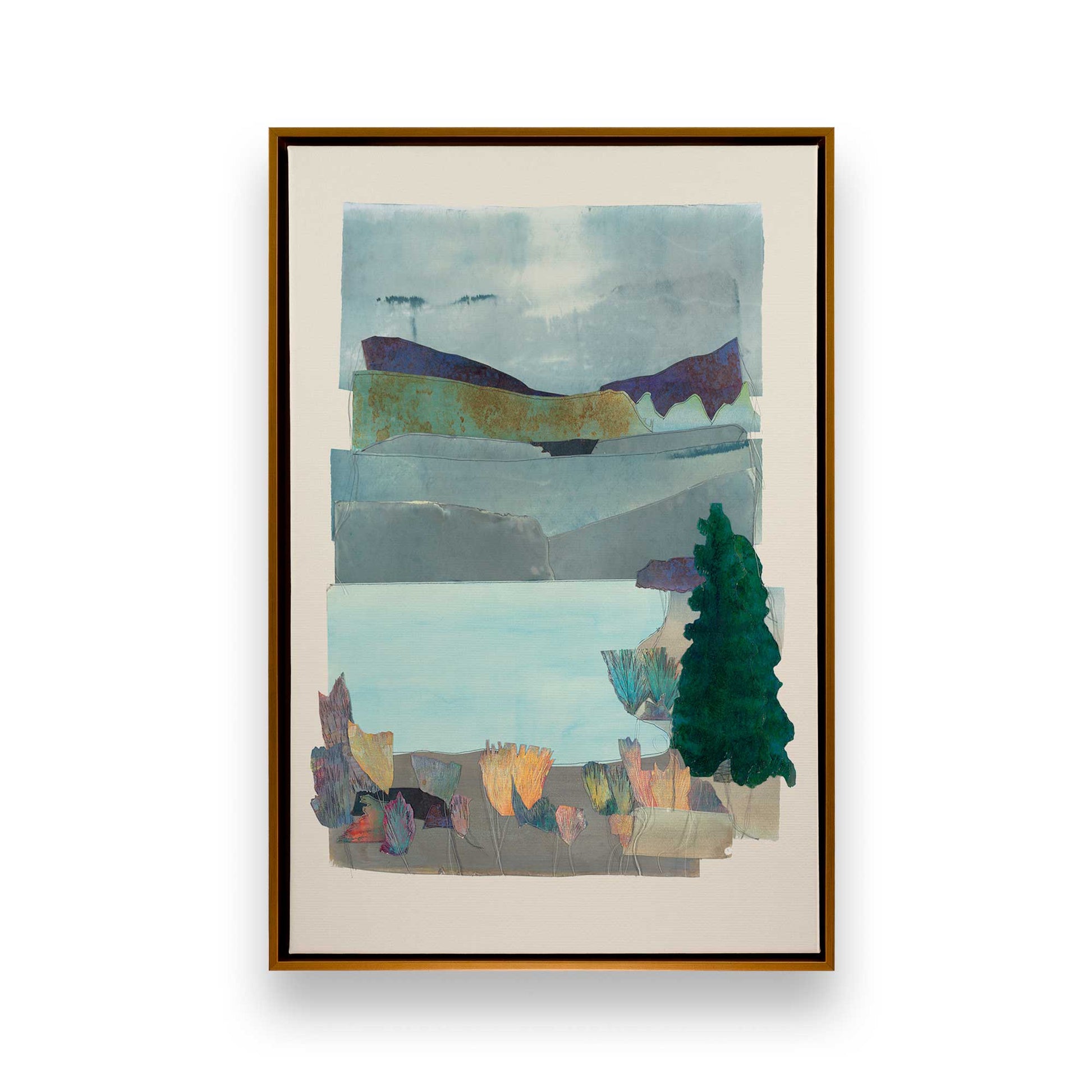 [Color:Polished Gold], Picture of art in a Polished Gold frame