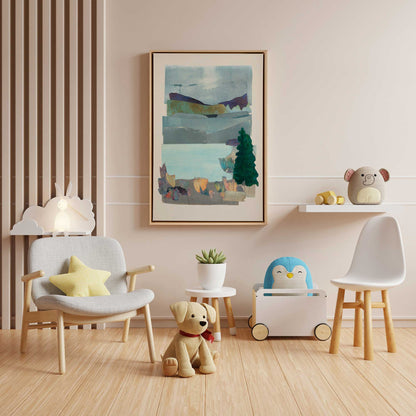 Picture of art in a room