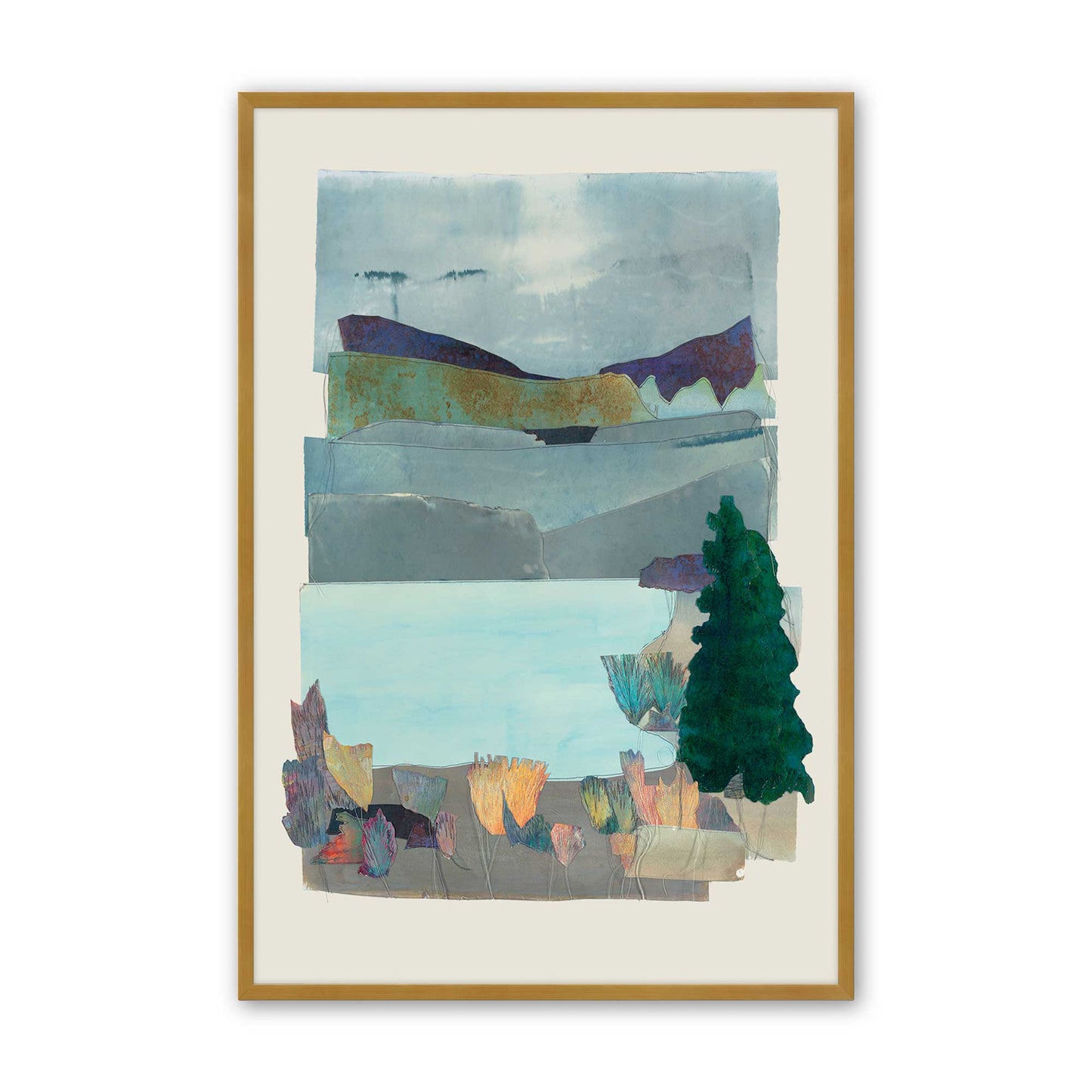 [Color:Polished Gold], Picture of art in a Polished Gold frame
