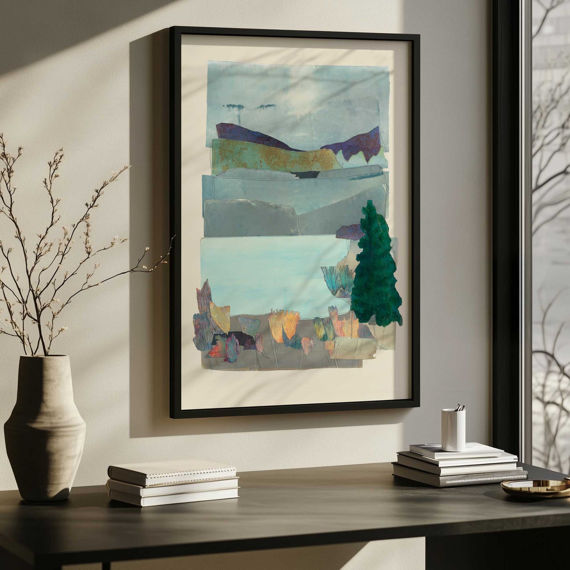 Picture of art in a room