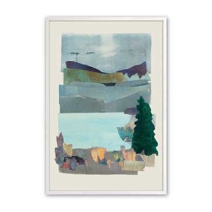 [Color:Opaque White], Picture of art in a Opaque White frame