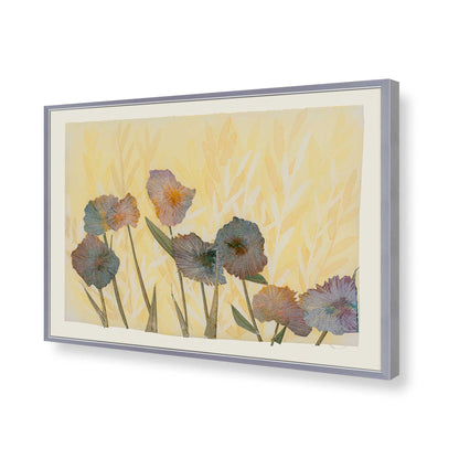 [Color:Polished Chrome], Picture of art in a Polished Chrome frame of the corner