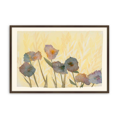 [Color:Brown], Picture of art in a Brown frame
