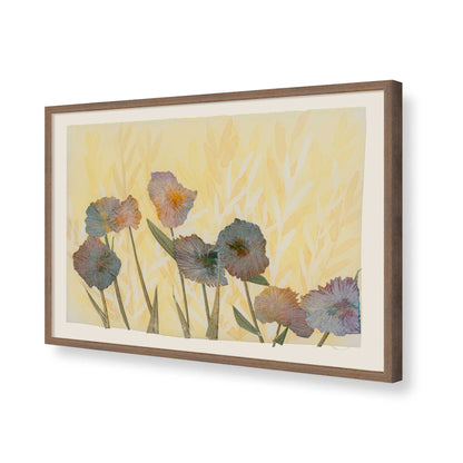 [Color:Walnut], Picture of art in a Walnut frame of the corner