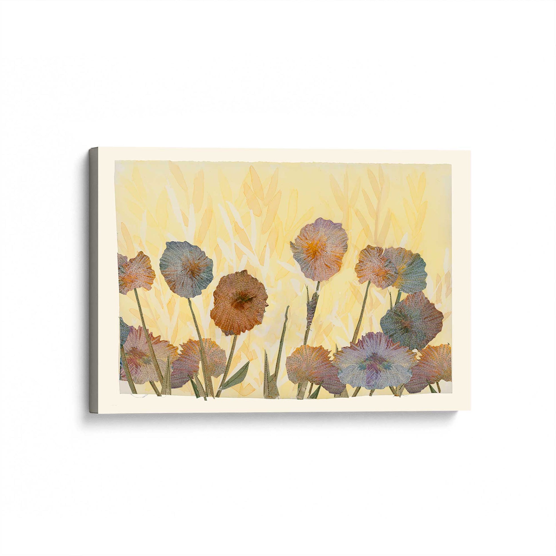 [Color:Stretched Canvas], Picture of art at an angle