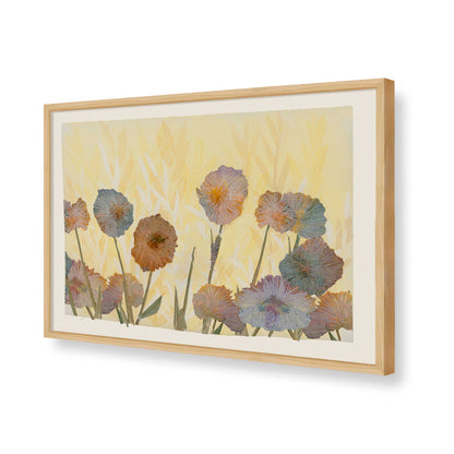 [Color:American Maple], Picture of art in a American Maple frame of the corner
