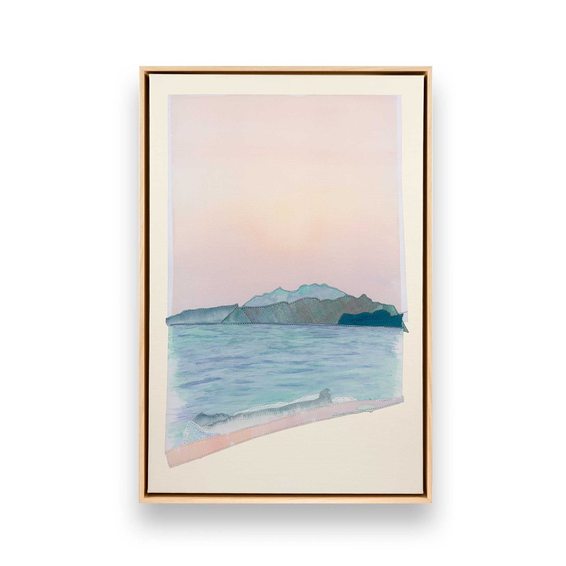 [Color:American Maple], Picture of art in a American Maple frame