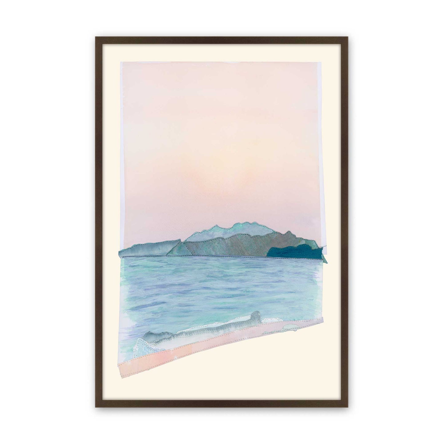 [Color:Belvinder Brown], Picture of art in a Belvinder Brown frame