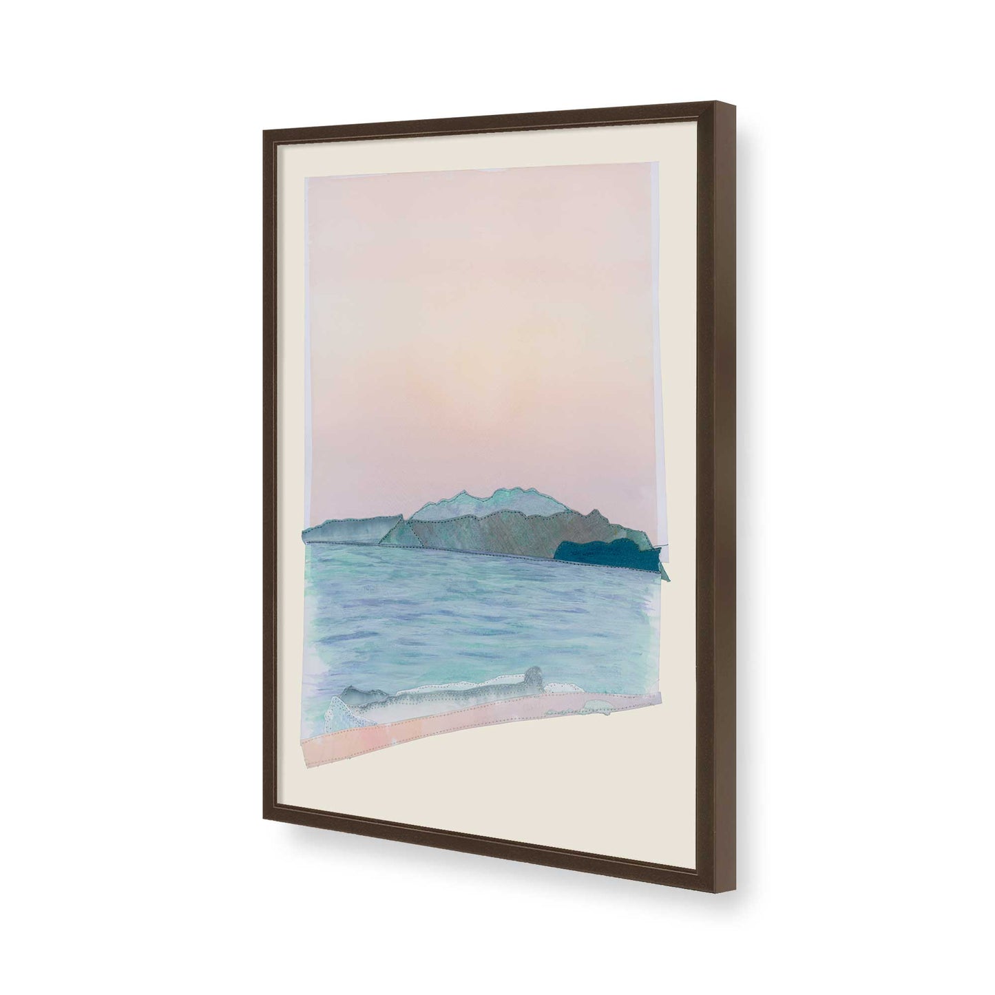 [Color:Belvinder Brown], Picture of art in a Belvinder Brown frame of the corner