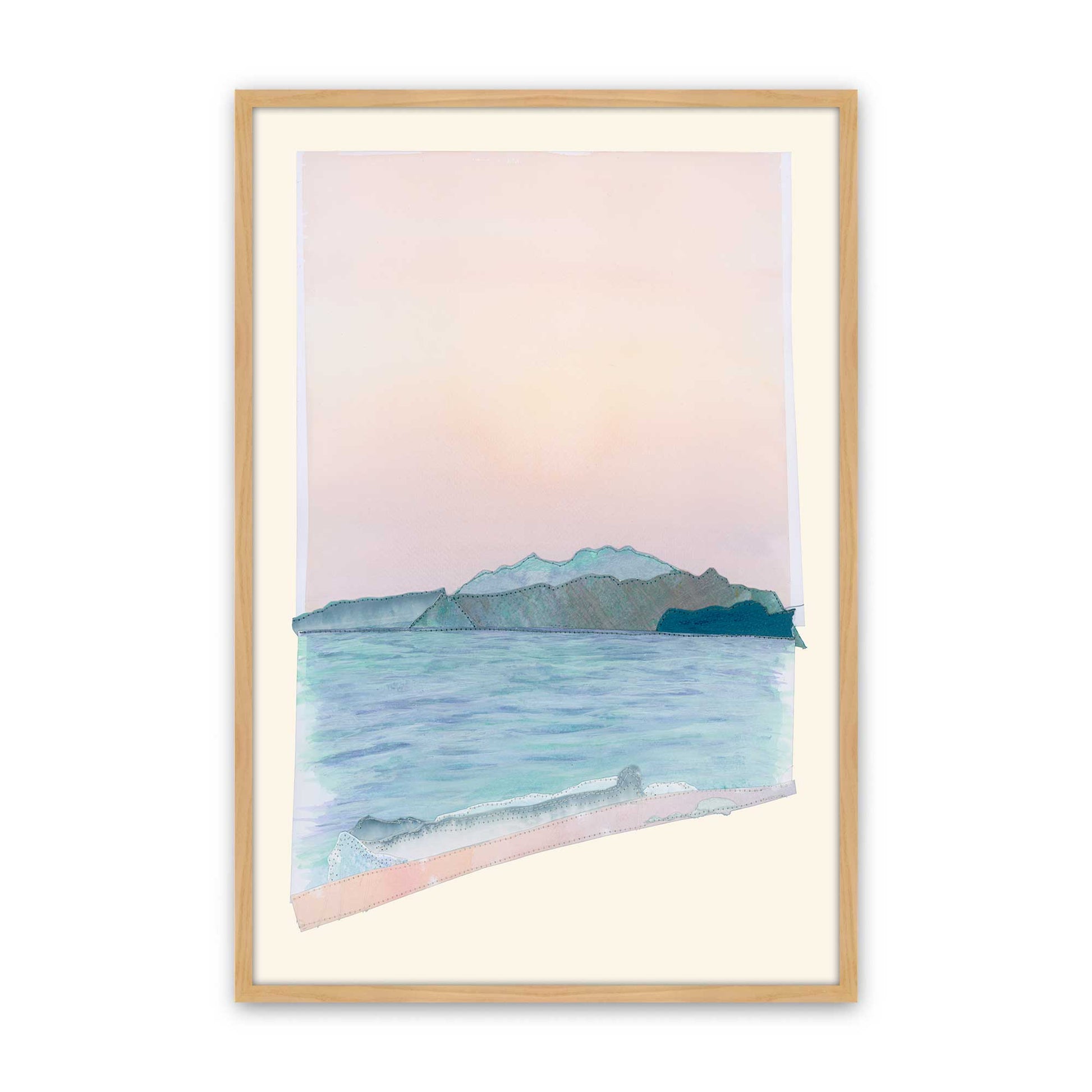 [Color:American Maple], Picture of art in a American Maple frame