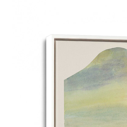 [Color:Opaque White], Picture of art in a White frame at an angle