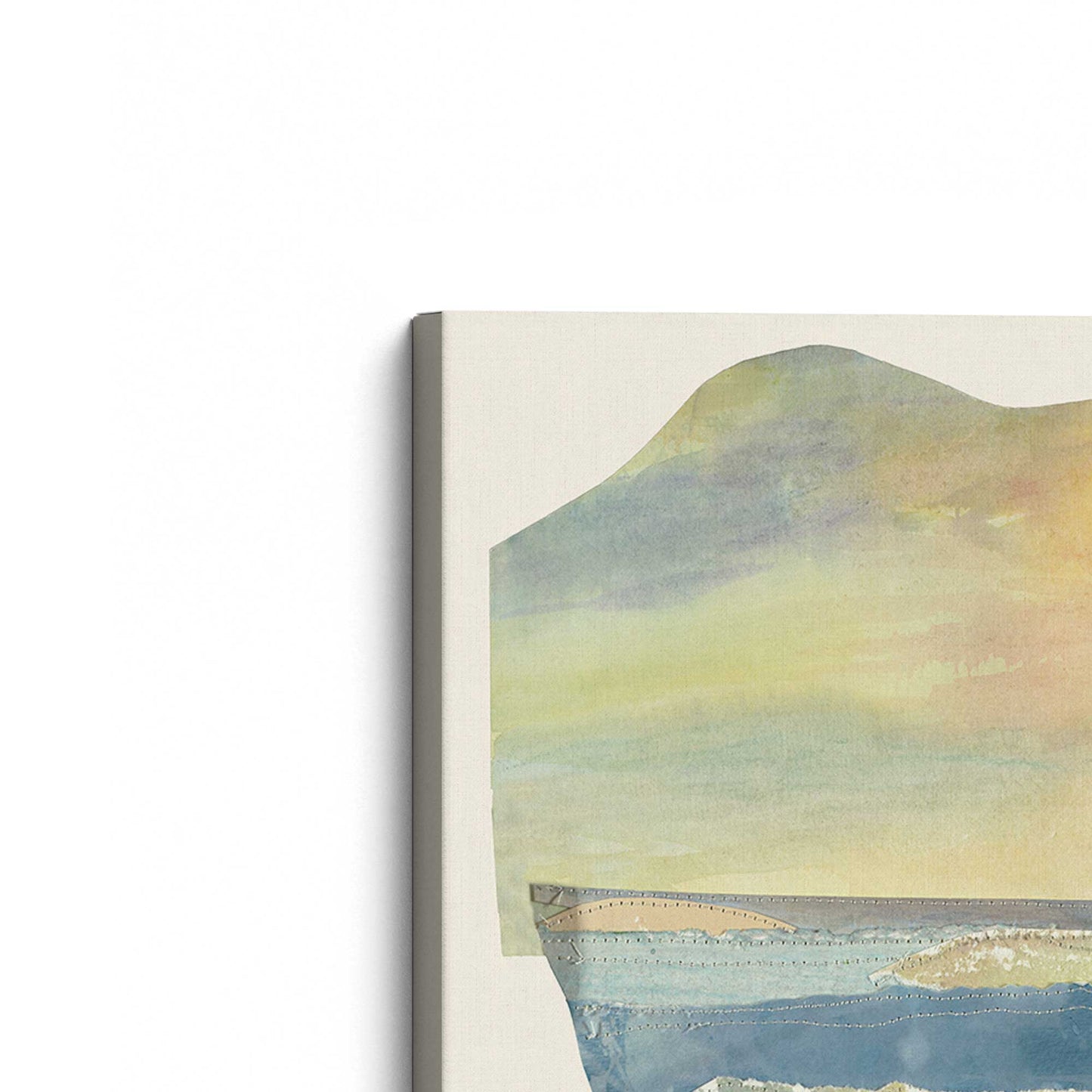 [Color:Stretched Canvas], Picture of the corner of the art