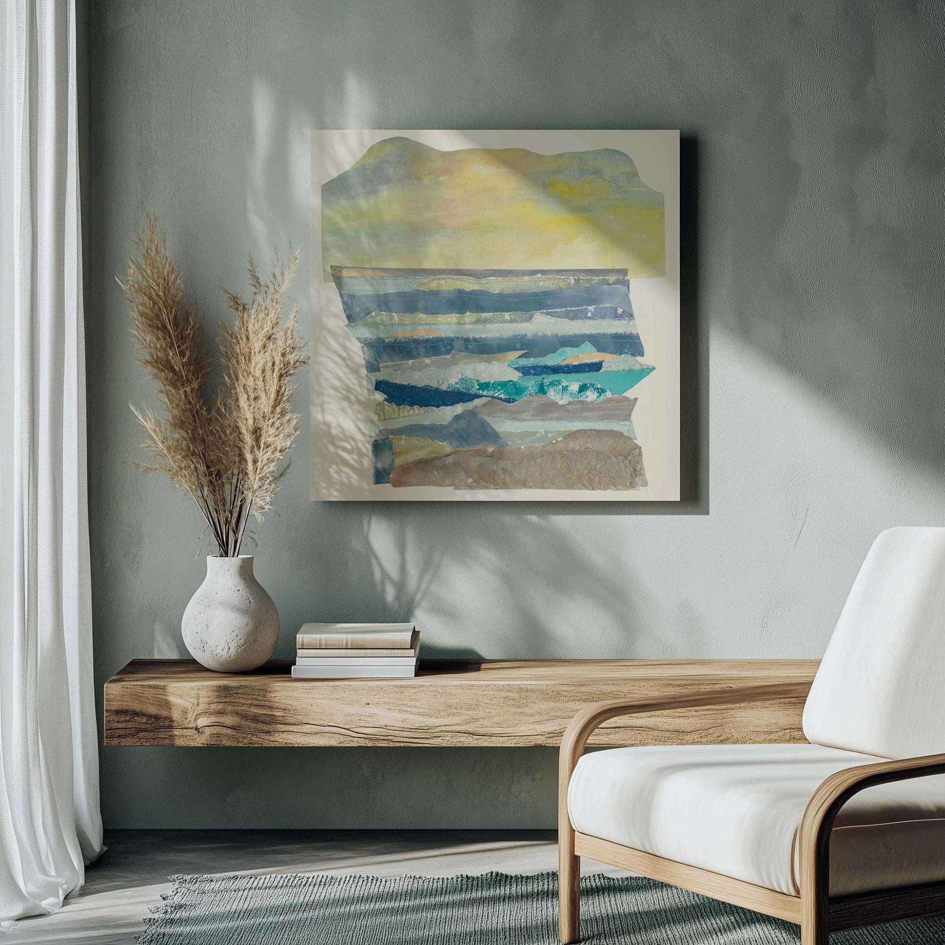 Picture of art in a room