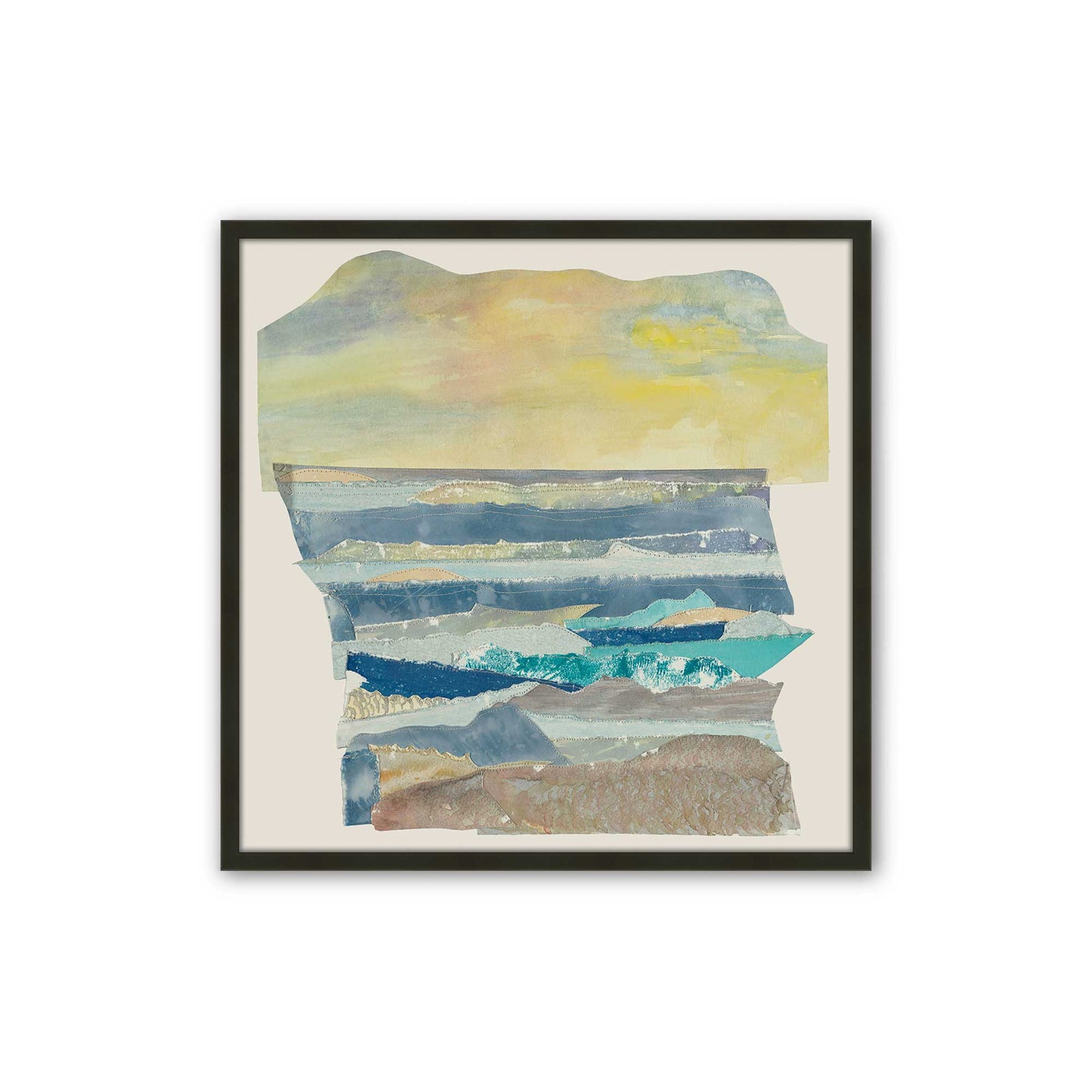 [Color:Satin Black], Picture of art in a Satin Black frame
