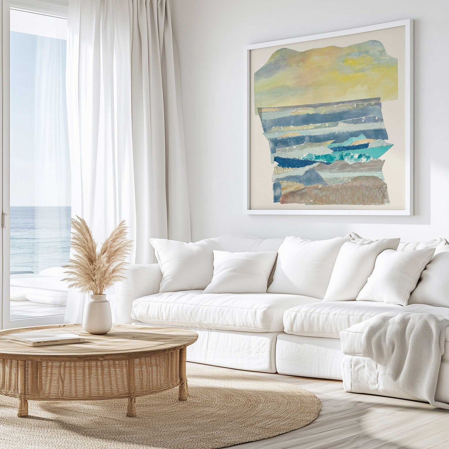 Picture of art in a room