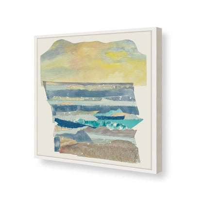 [Color:Opaque White], Picture of art in a Opaque White frame of the corner